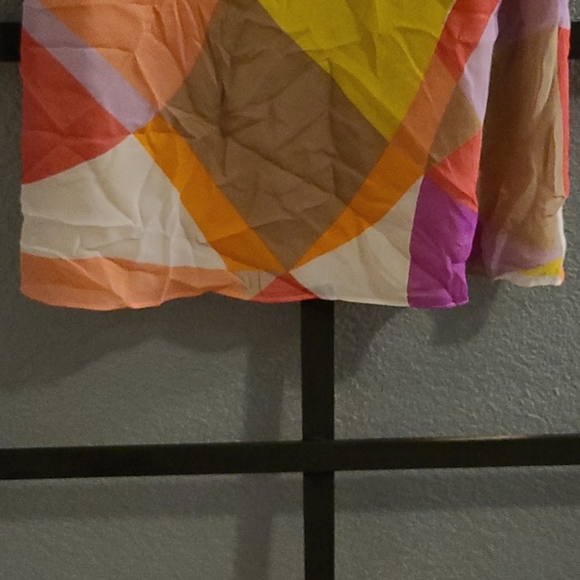 Silk Trina Turk top,  elegant - Picture 8 of 15